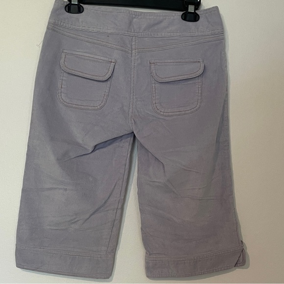 Tulle Anthropologie Women's Light Purple Corduroy Bermudas Size 2 - Picture 7 of 11
